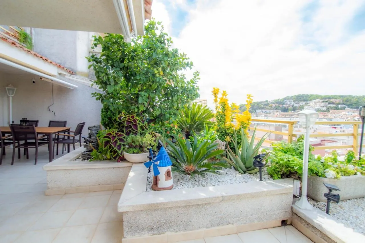 Apartment Luna Tossa De Mar With Jacuzzi, 5Mins Walking To The Beach, Sea And Castle View Big Terrace