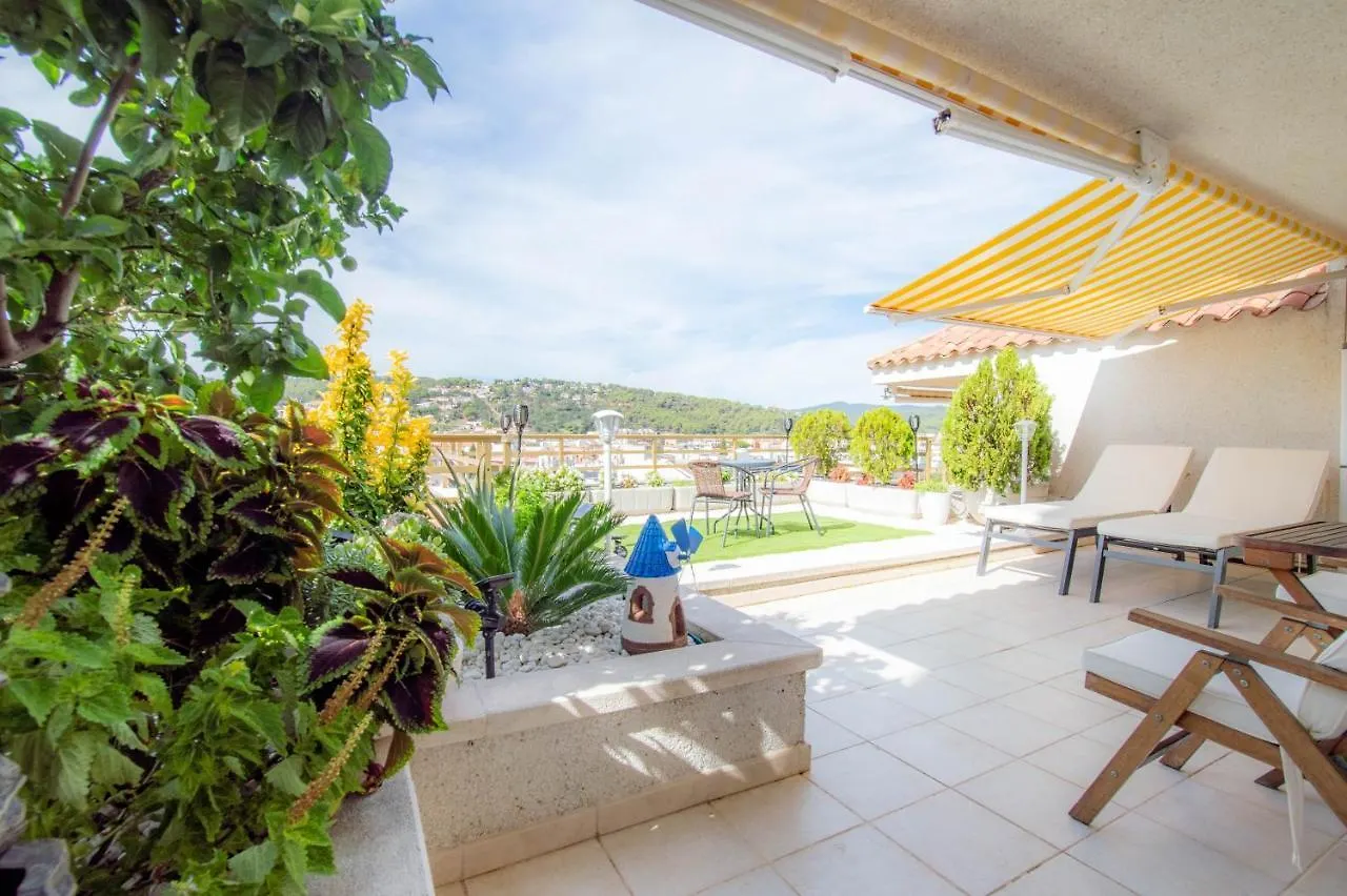 Apartment Luna Tossa De Mar With Jacuzzi, 5Mins Walking To The Beach, Sea And Castle View Big Terrace